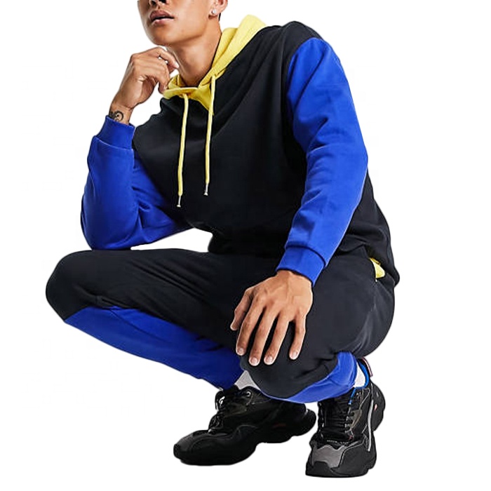 Finch Garment高质量苗条的慢跑赛车服棉花拼布健身房慢跑训练磨损田径西服