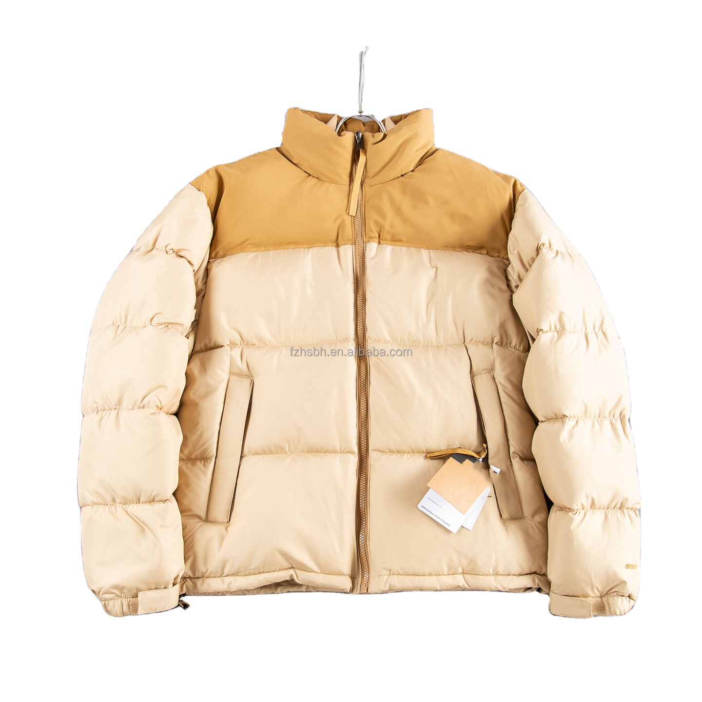 原始设计北方时尚面部批发帽衫拉链男士男士女性冬季泡泡泡沫1996年男士的河豚外套