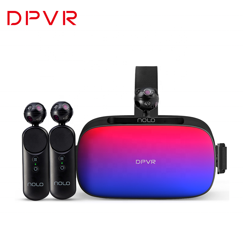 VR硬件和软件自定义DPVR 4K真实游戏头盔最适合学校的虚拟现实
