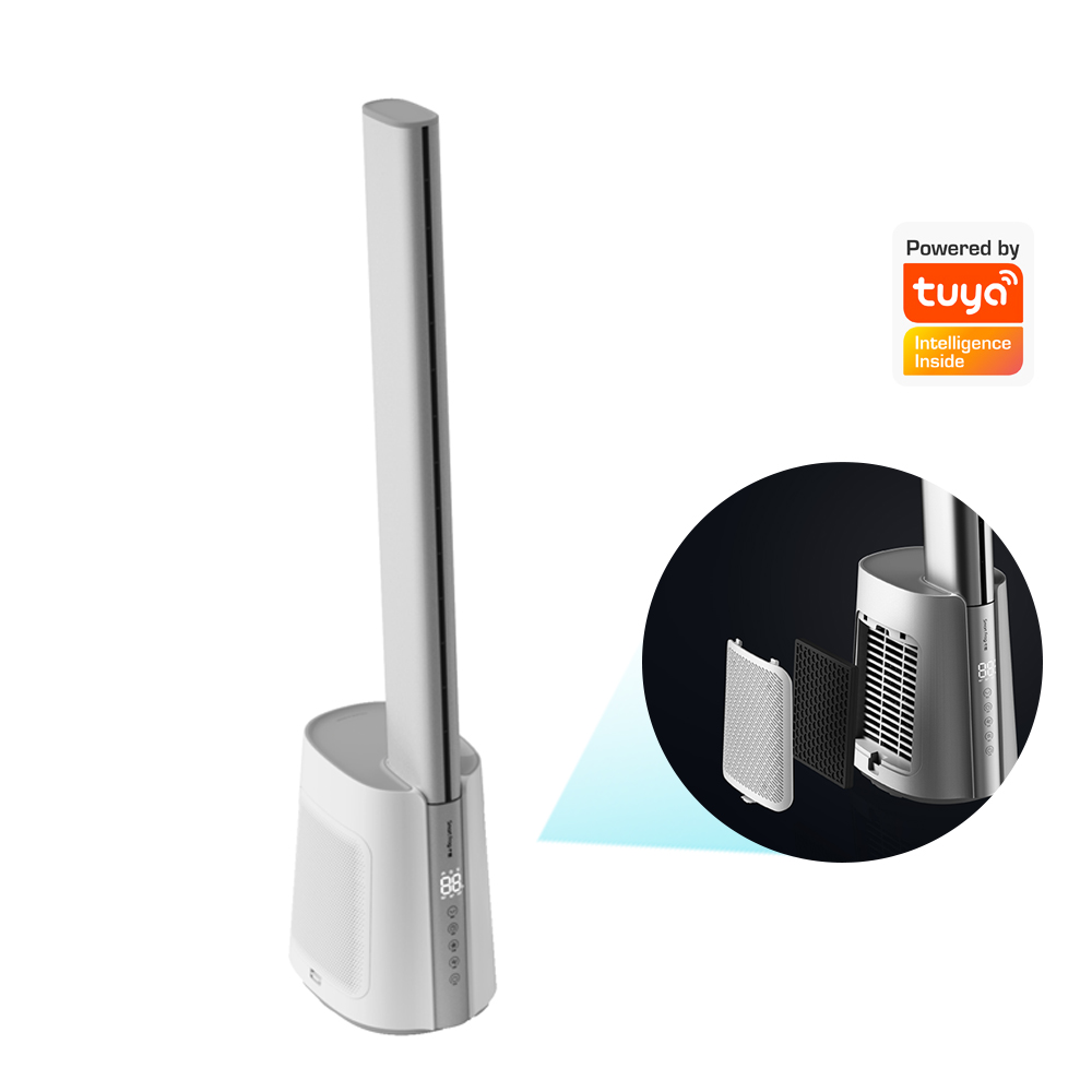 智能家用电器2023塔风扇罪报价低噪声遥控塔无腹风扇