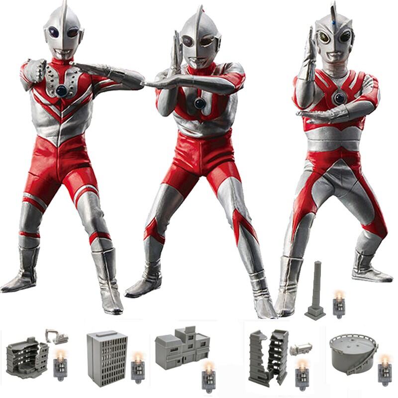 Bandai Ultraman发光胶囊玩具玩具终极闪亮SP3-第一代Zofis Spot