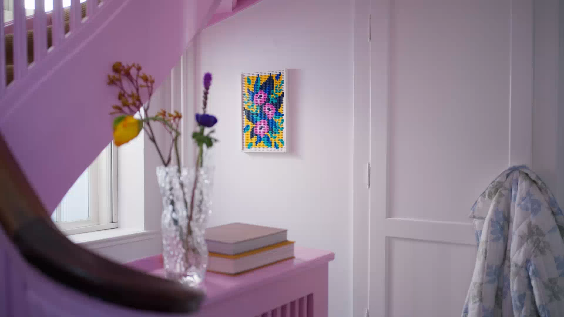 乐高艺术花卉艺术31207建筑套件（2,870件）建筑套装建筑套装建筑玩具生日礼物建筑玩具