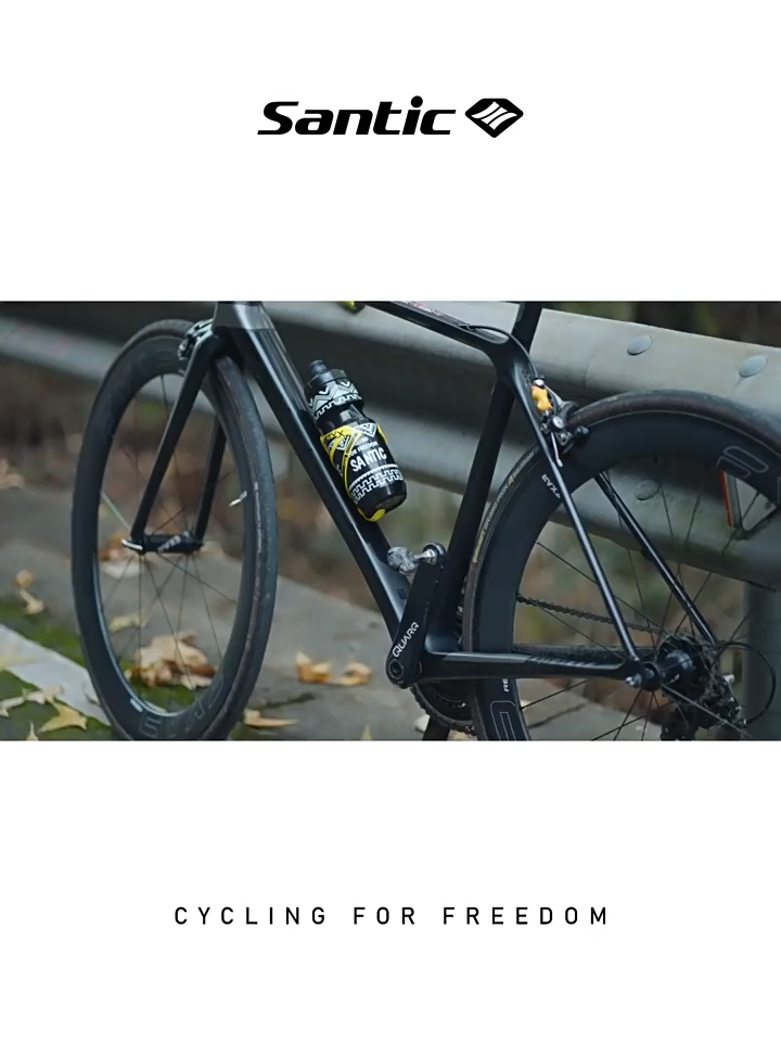 Santic Full Finger Men Cycling Gloves运动触摸屏透气MTB Road自行车自行车手套