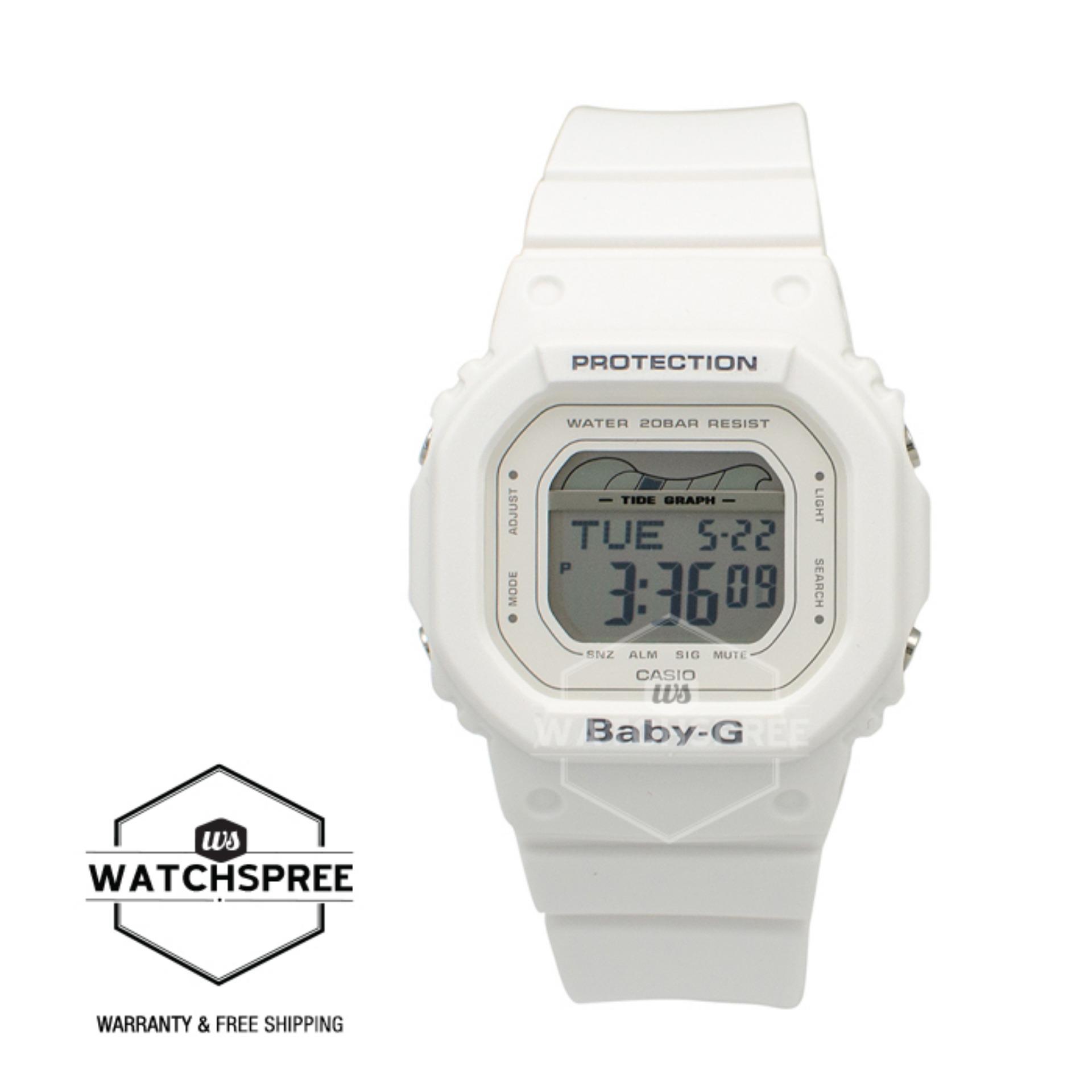 [watchSpree] Casio Baby-G Glide Sport Sport阵容白色树脂乐队Watch BLX560-7D BLX-560-7D [儿童]