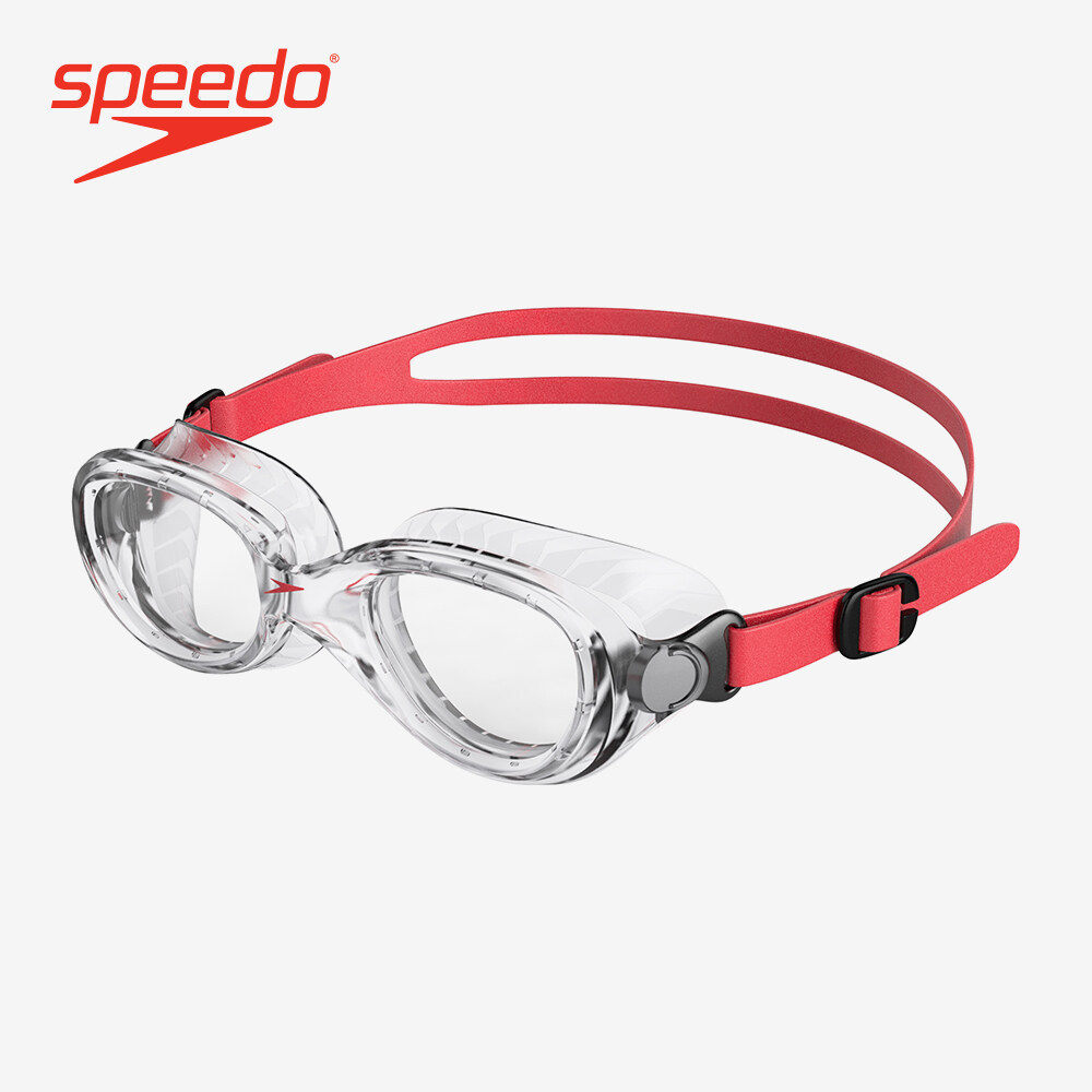 Speedo Junior Munisex的儿童护目镜Futura Classic-红色-8-10900B991
