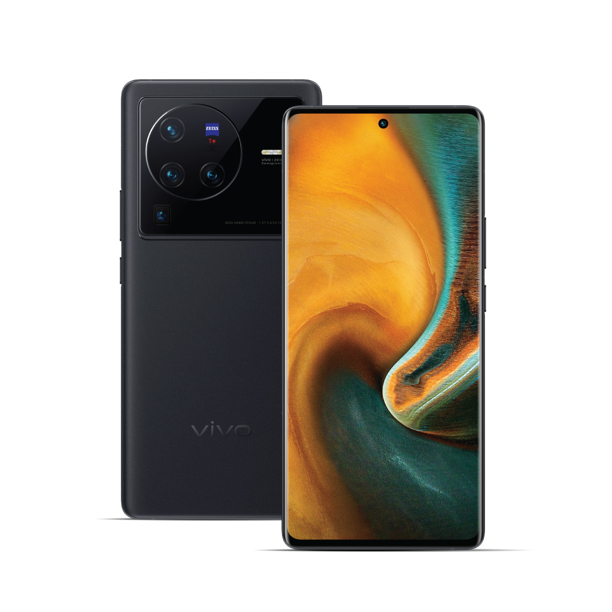 Vivo X80 Pro 5G [12GB+4GB/256GB] Zeiss Optics |蔡司T*涂层| 3D超声波大指纹传感器| Snapdragon 8Gen 1 | Vivo V1+芯片| 120Hz刷新率| 50W无线闪存|电影