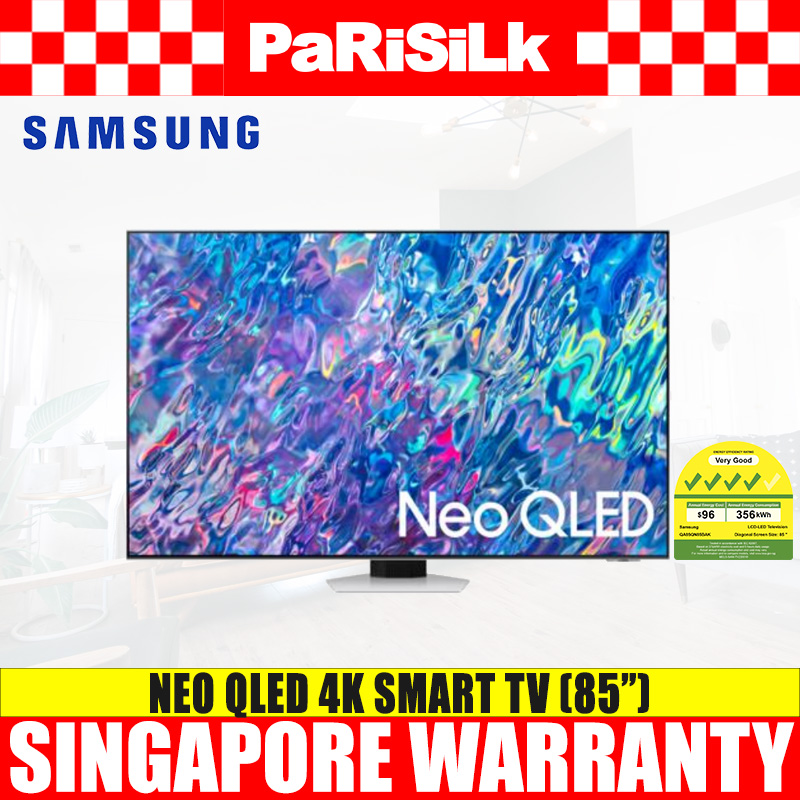 （笨重）三星QA85QN85BAKXXS NEO QLED 4K智能电视（85英寸）