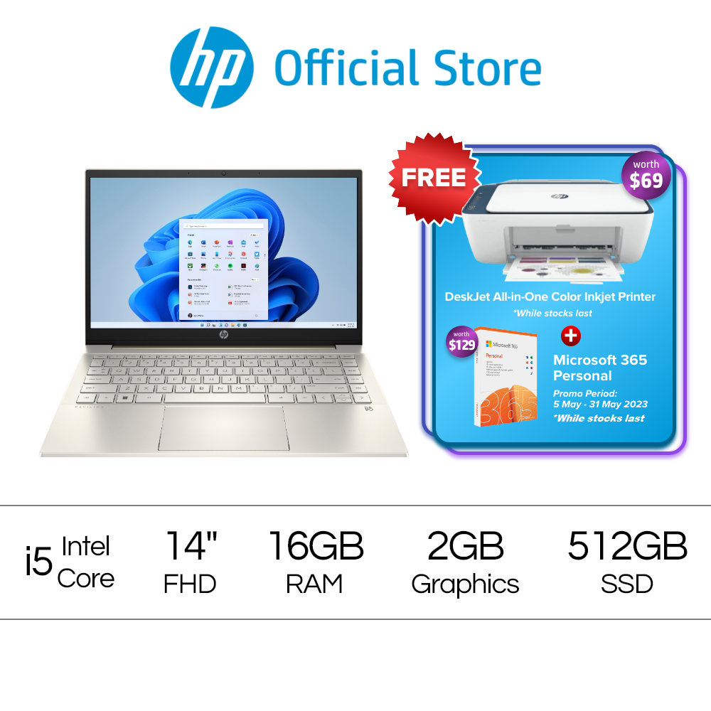 凉亭笔记本电脑14 -DV2008TX -12th Gen Intel Core i5-1235U -NVIDIA GEFORCE MX550-16GB RAM -512GB SSD -14- FHD -FHD-赢得11  -  1年的现场保修 -  McAfee Liveafe -McAfee Livesafe
