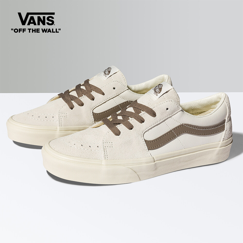 Vans Vintage Pop Sk8-low运动鞋女性（UNISEX US大小）米色VN0A5KXDR2S1