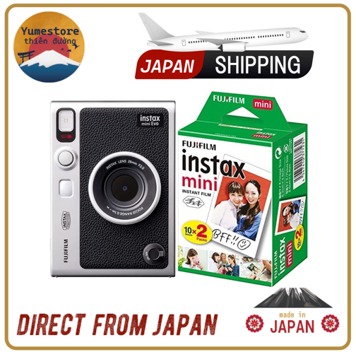 仅5（销售） *免费的SD卡或免费的20p胶片 * Fujifilm Instax Mini Evo Hybrid Instant Camera（即时相机 /智能手机打印机 /数码相机），黑色