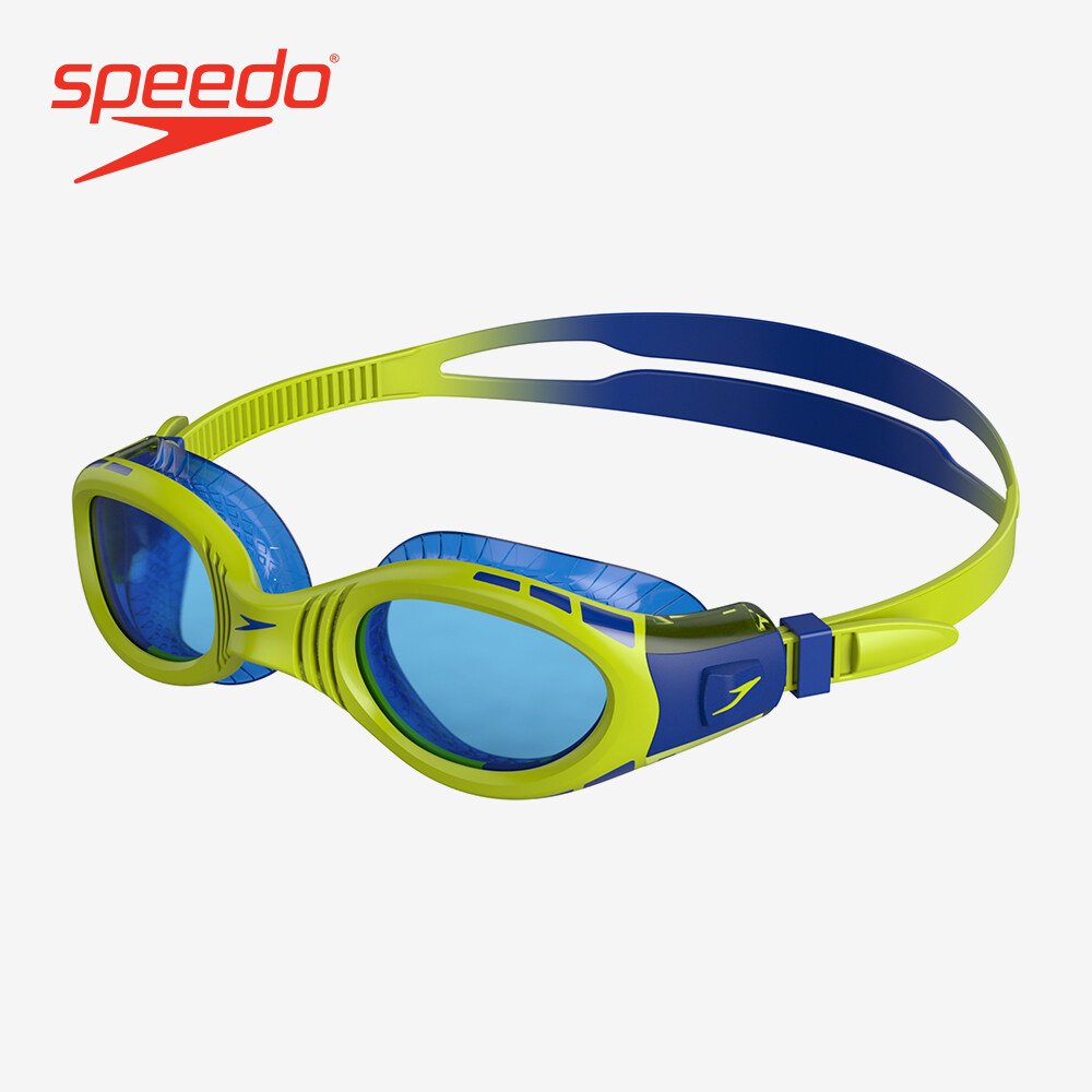Speedo Junior Munisex的孩子护目镜Futura Biofuse Flexiseal -Navy Blue -8-11595C585