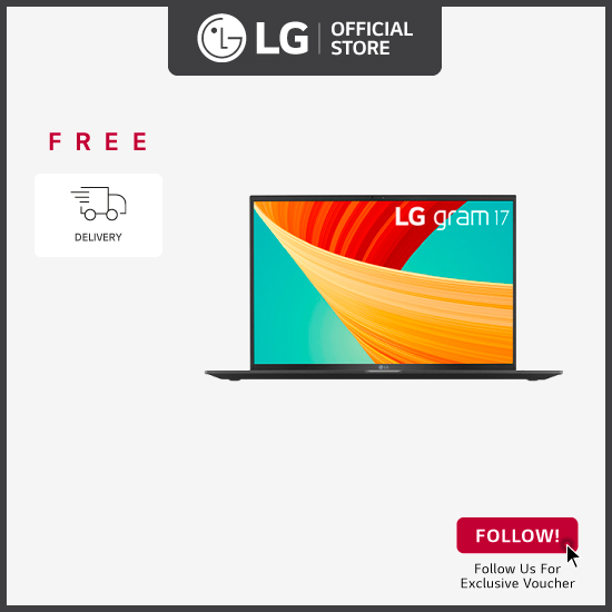 LG 17Z90R 17.0克笔记本电脑，带13th genIntel®Core™i5处理器，16GB RAM / 512GB SSD +免费送货 +免费清洁套件*价值$ 24.90