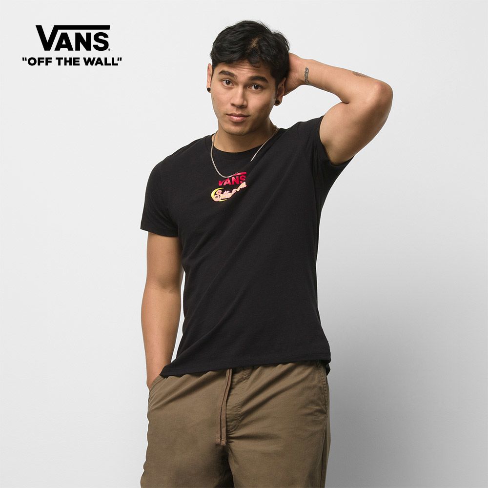 Vans Pretty Guardian Sailor Moon短袖男友T恤黑色VN0A7YK8BLK1