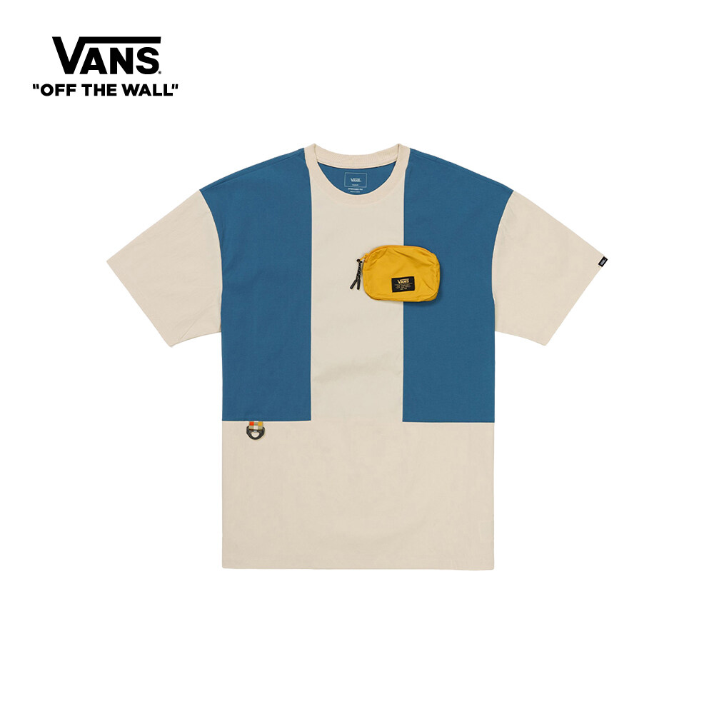 Vans Field Trip 3D Pocket短袖T恤男士米色VN0008YJ2N11