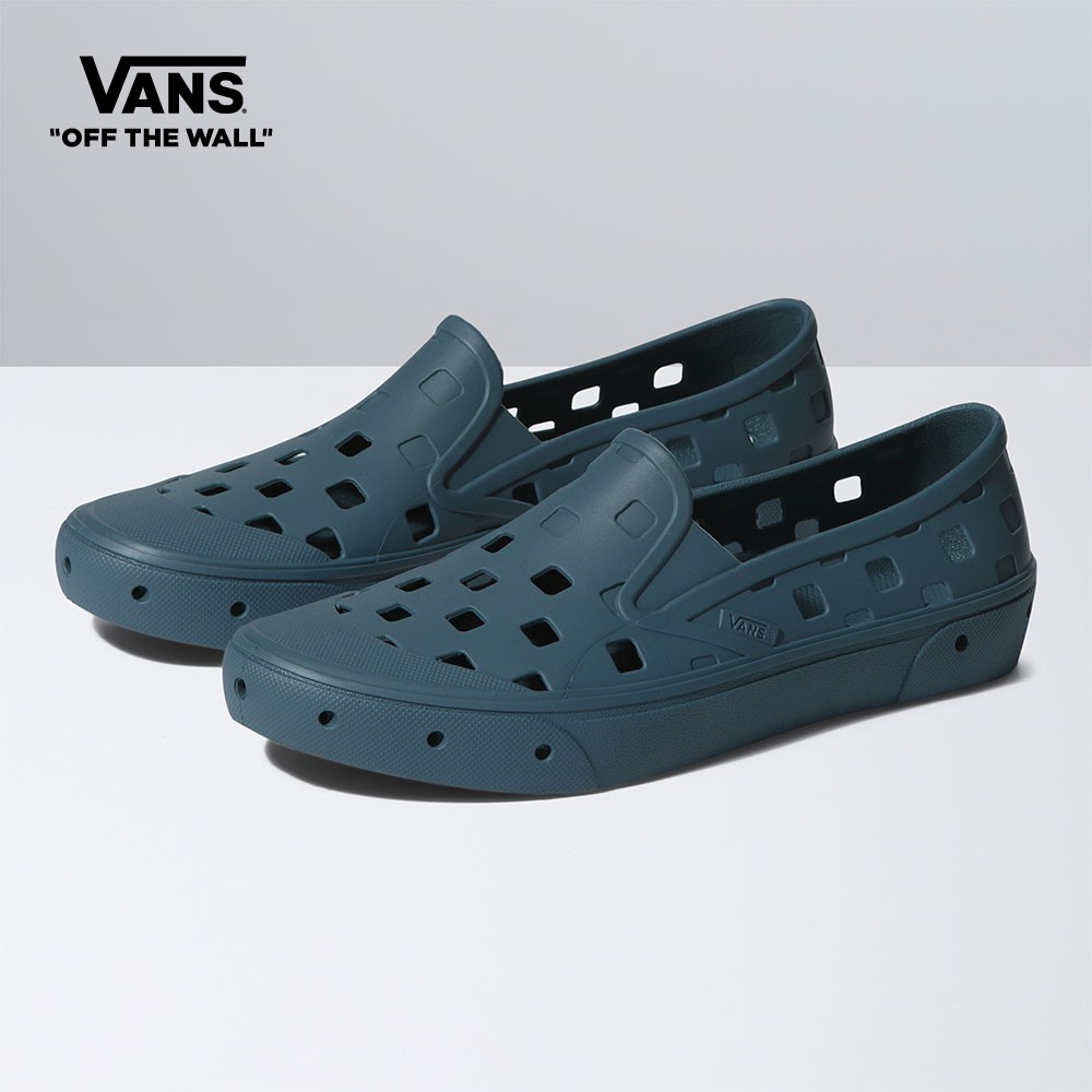 Vans Slip-on Trk运动鞋男士（UNISEX US大小）灰色VN0A5HF8RV21