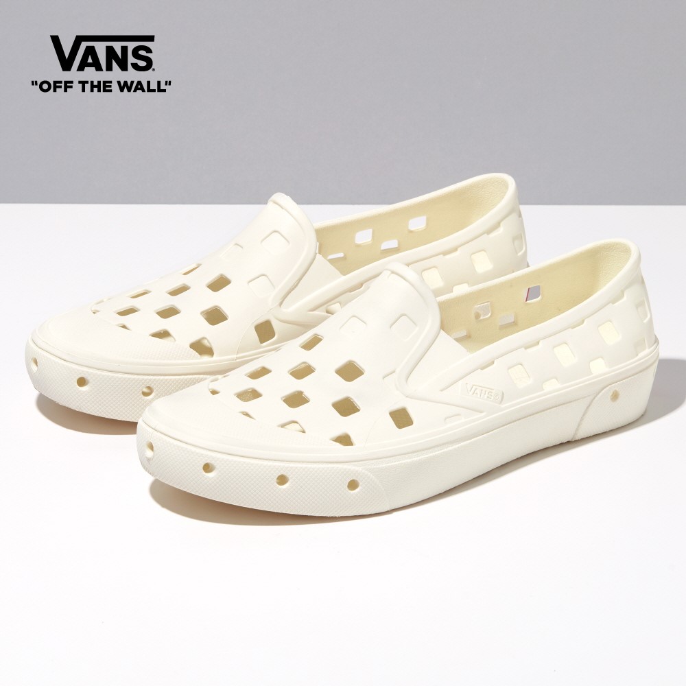 Vans Slip-on Trk运动鞋男士（UNISEX US大小）白色VN0A5HF8FS81