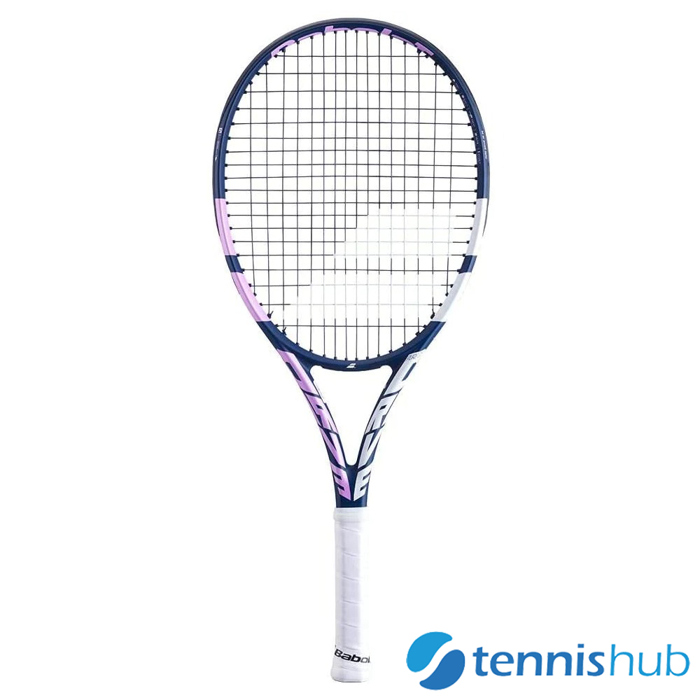 Babolat Pure Drive 26粉红色的初级网球球拍（工厂预击）