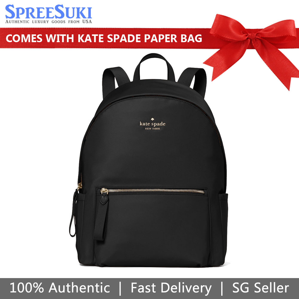 凯特·铲子手提包和礼品袋切尔西大型背包黑色＃wkr00574