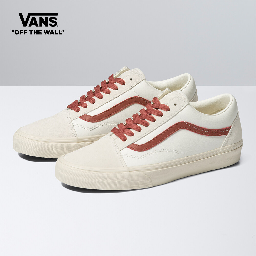 Vans Vintage Pop Old Skool运动鞋女性（UNISEX US大小）米色VN0A4BW2R2S1