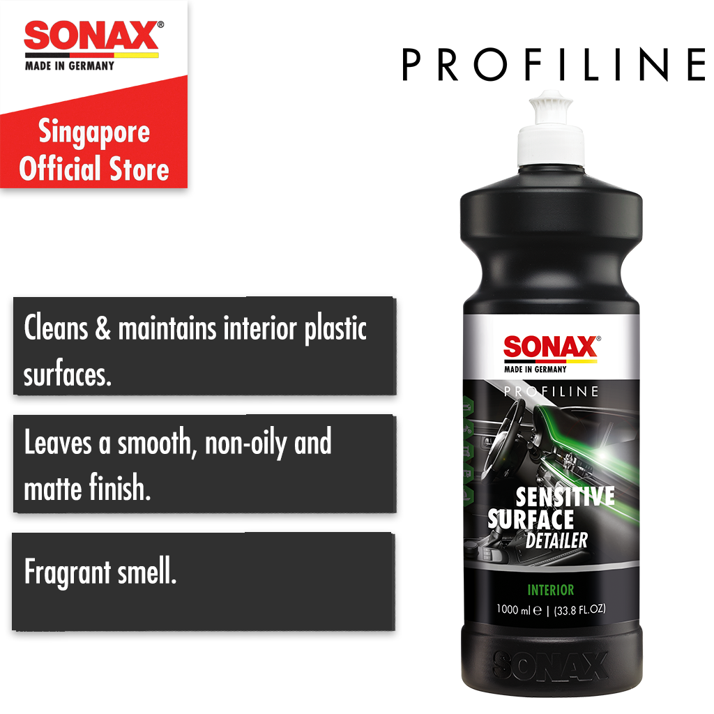 Sonax profiline敏感塑料表面清洁剂和护发素1L