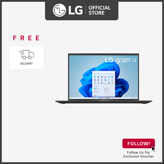 LG 14Z90R 14.0“革兰氏笔记本电脑，带13th genIntel®Core™i7处理器，16GB RAM / 512GB SSD +免费送货 +免费清洁套件*价值$ 24.90
