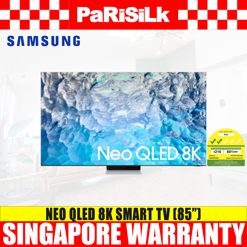（笨重）三星QA85QN900BKXXS NEO QLED 8K智能电视（85英寸）