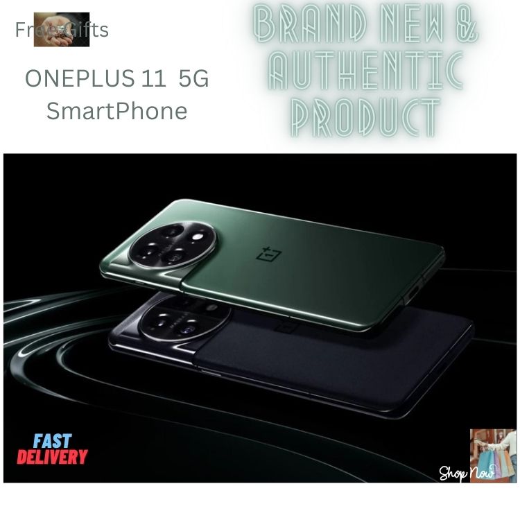 OnePlus 11 5G || 12GBRAM 256GB存储|| 6.7英寸Hige屏幕|| 50MP摄像机|| 5000mah电池||特别优惠||免费礼物