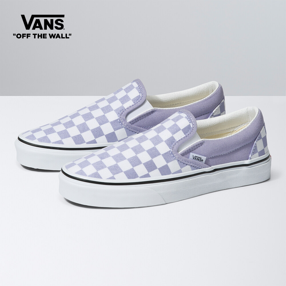 Vans Color Theory Classic Slip-On运动鞋男士（UNISEX US大小）紫色VN0A5AO8ZS01