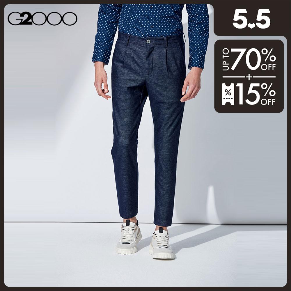 G2000男士智能健身弹性腰带裁剪裤子