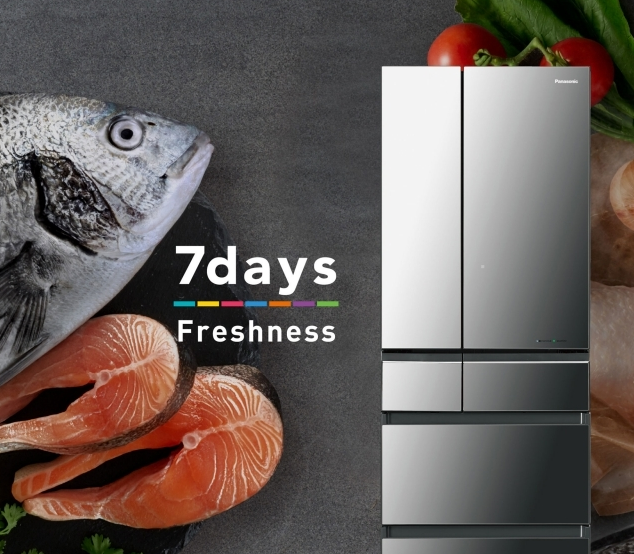 [笨重] Panasonic NR-F603GT-X6高级MIJ 6门冰箱，带有精制全板玻璃设计