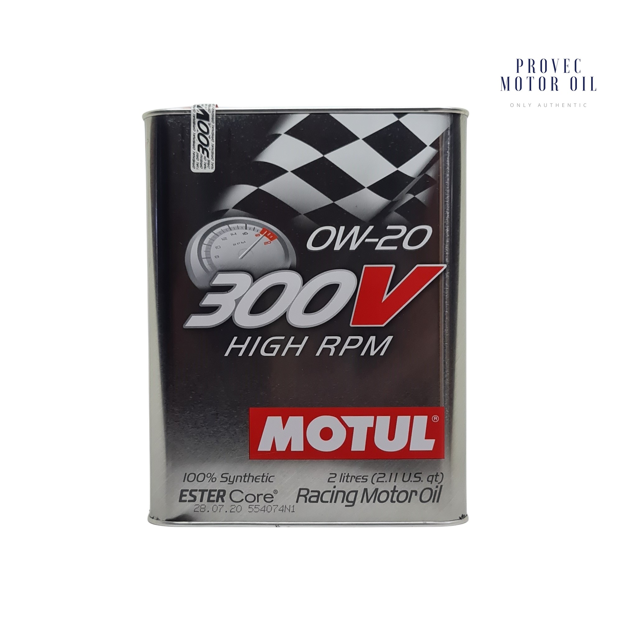 Motul 300V 0W20高RPM（2L）
