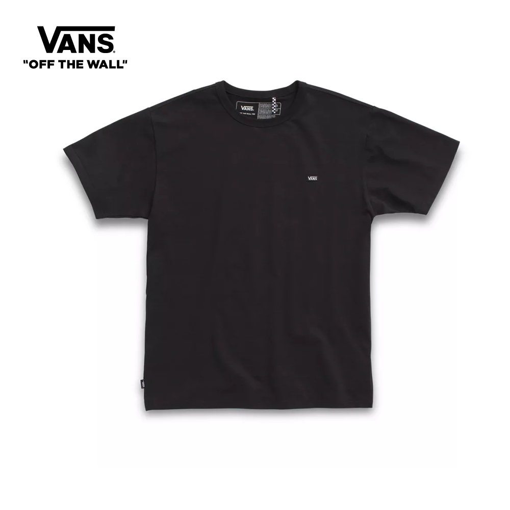 Vans of the Wall Classic T恤T恤男人黑色VN0A49R7BLK1