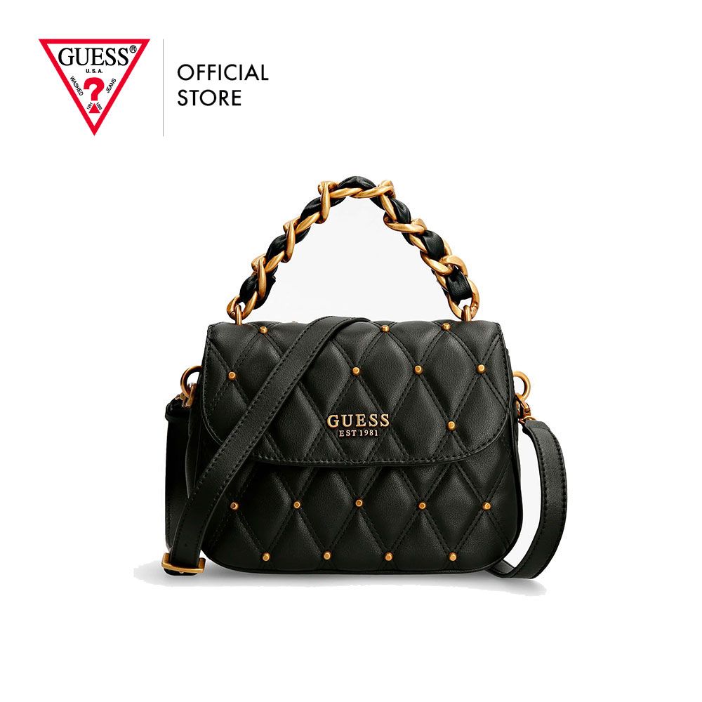 猜猜女性的三角洲黑色皮瓣肩带