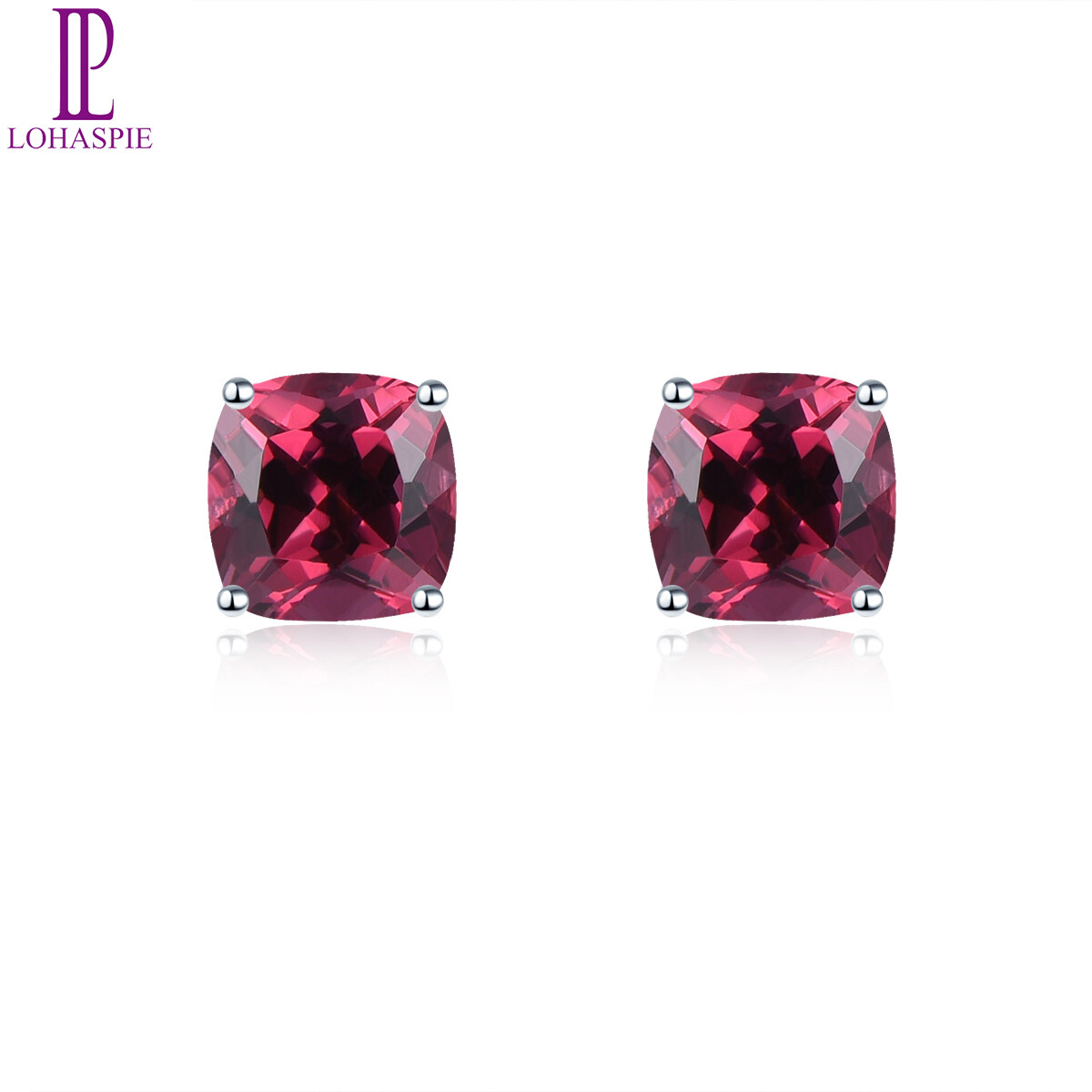 真正的银925螺柱耳环天然蓝色黄玉