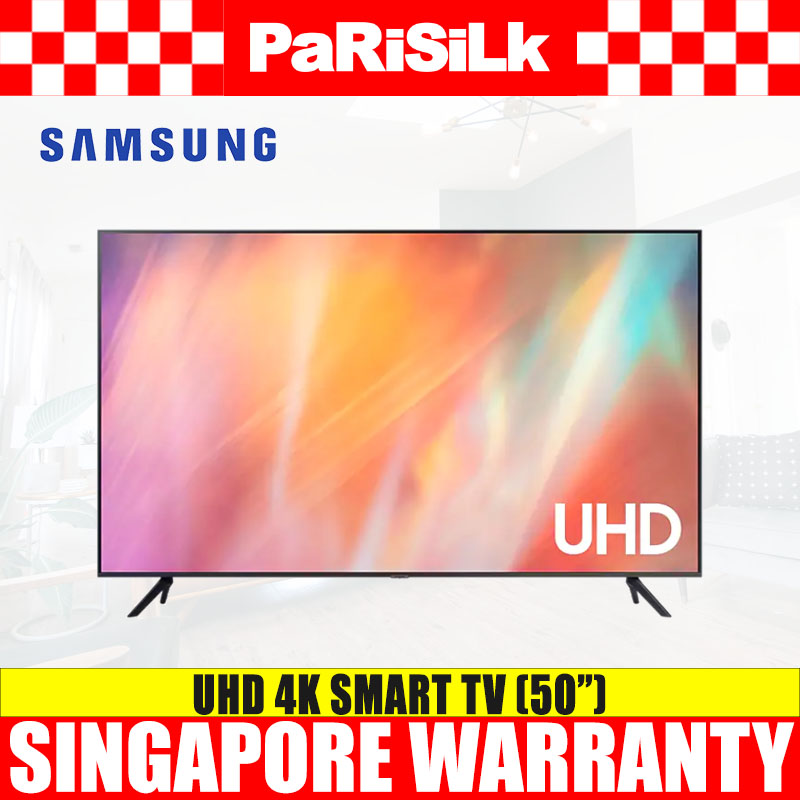 （笨重的）三星UA50AU7000KXXS UHD 4K智能电视（50英寸）（能源效率（NEA）-4个滴答）