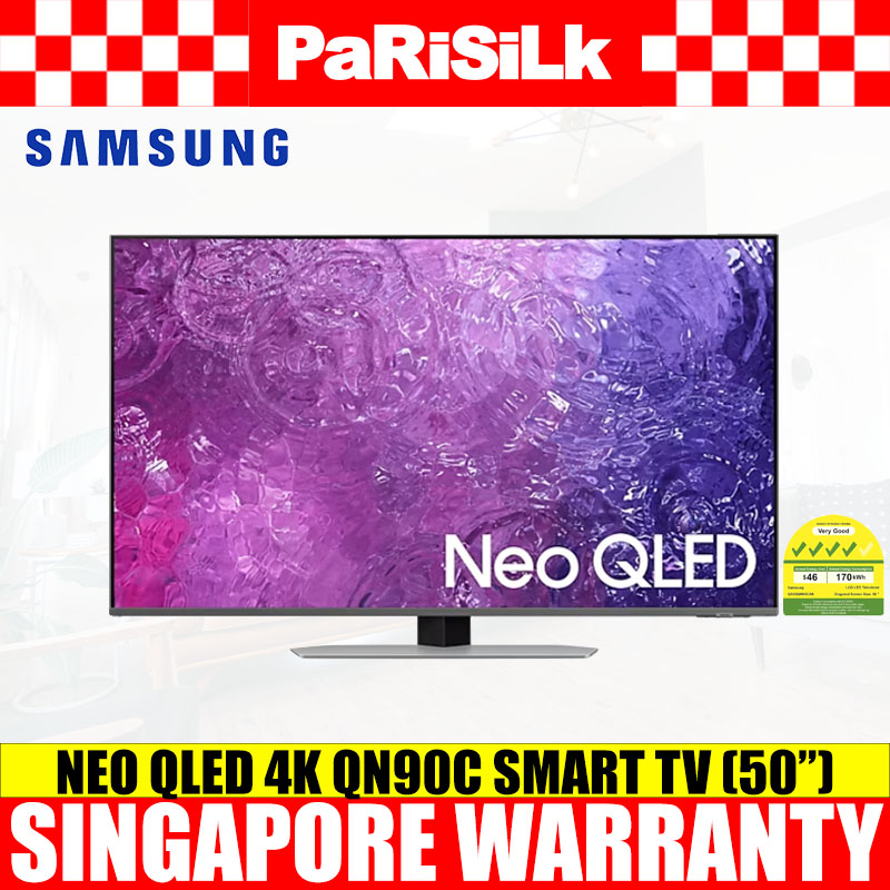 （笨重）三星QA50QN90CAKXXS NEO QLED 4K QN90C智能电视（50英寸）