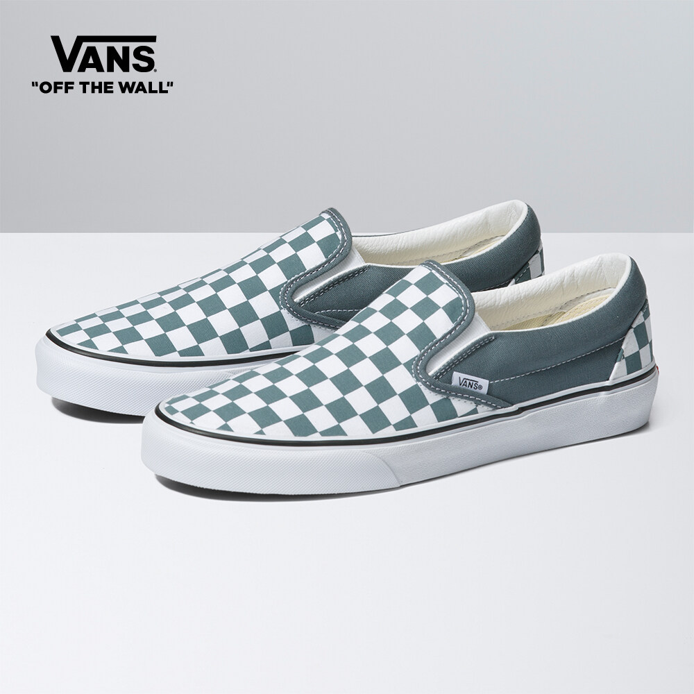 Vans Color Theory Classic Slip-On运动鞋女性（UNISEX US大小）蓝色VN0A7Q5DRV21