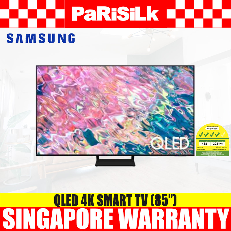 （笨重）三星QA85Q60BAKXXS QLED 4K智能电视（85英寸）