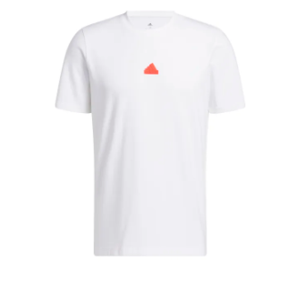 阿迪达斯不是运动特定的未来图标图形短袖T恤男人白色HR2998